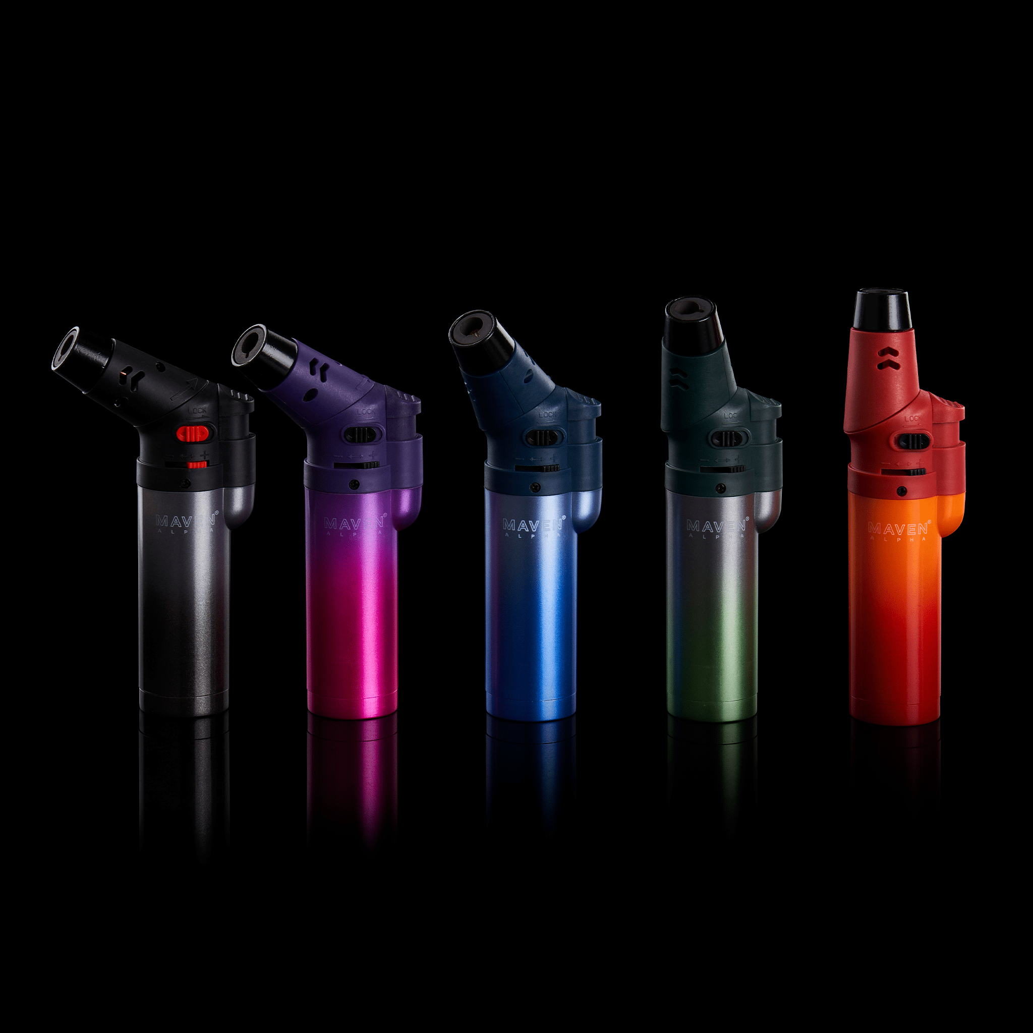 Maven Alpha Gradient Collection - 5 Pack - Discreet Smoker