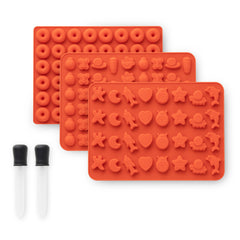 Ongrok Silicone Gummy Molds with Droppers - Discreet Smoker