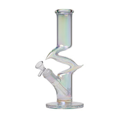 Human Grade Iridescent Zing Water Pipe - Discreet Smoker