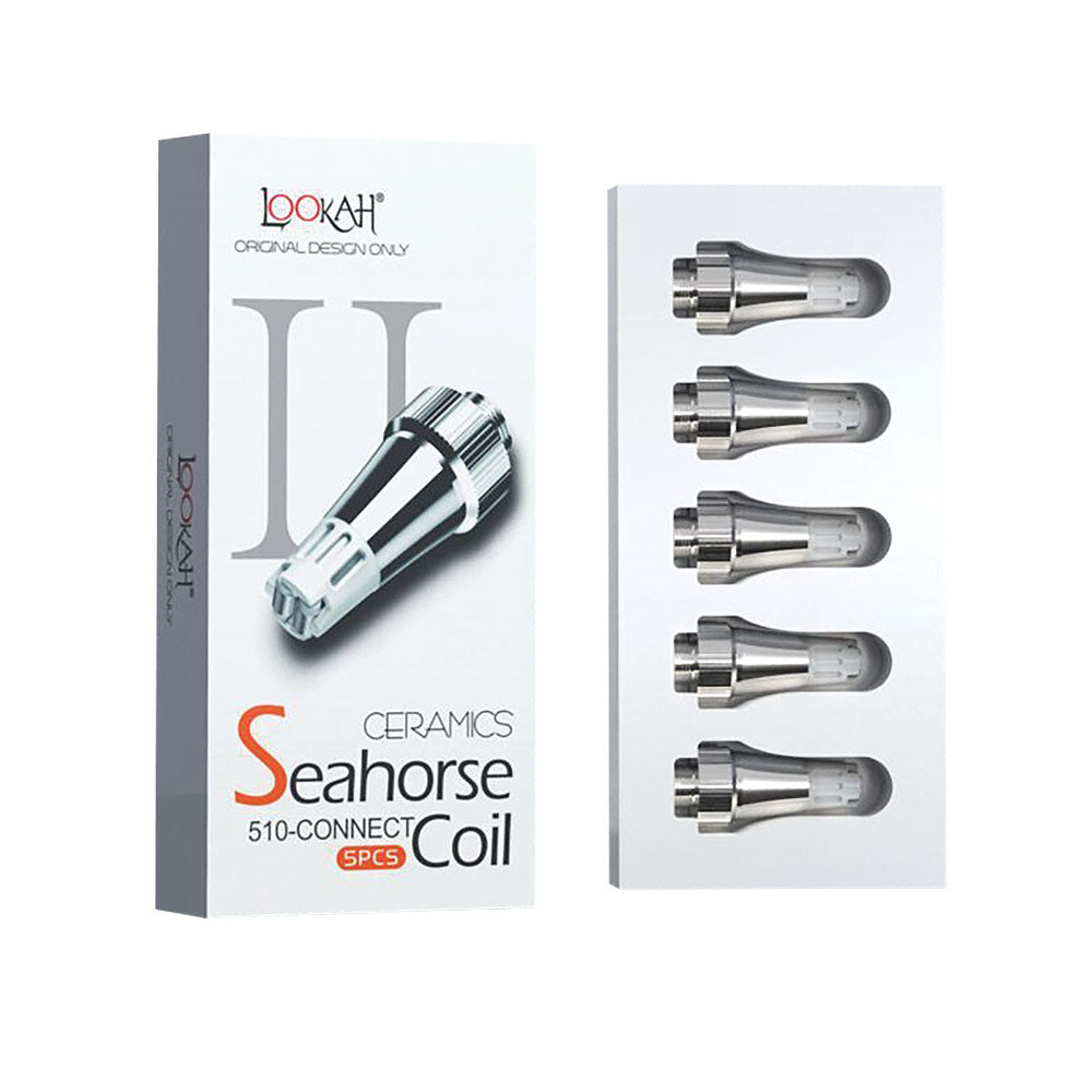 Lookah Seahorse PRO Ceramic Coil | 5pc Set - Discreet Smoker