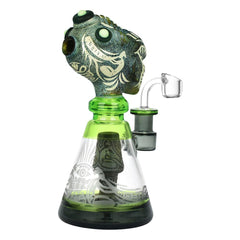 Kokopelli Alien Head Dab Rig - 8"/14mm F - Discreet Smoker