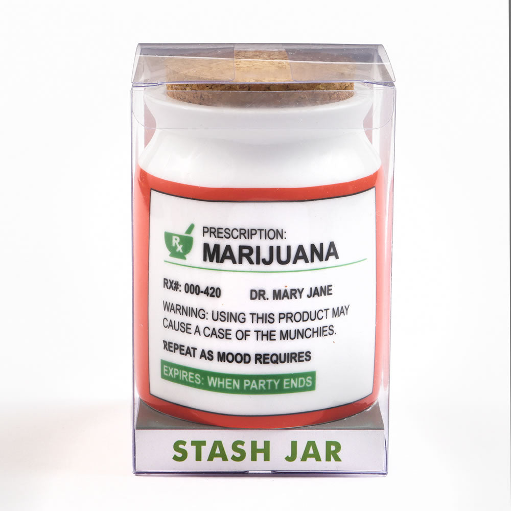 stash jar - prescription - large - from gifts by Fashioncraft® - Discreet Smoker