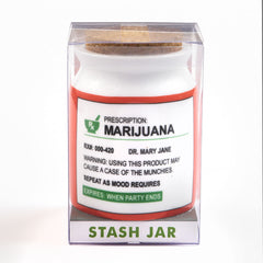 stash jar - prescription - large - from gifts by Fashioncraft® - Discreet Smoker