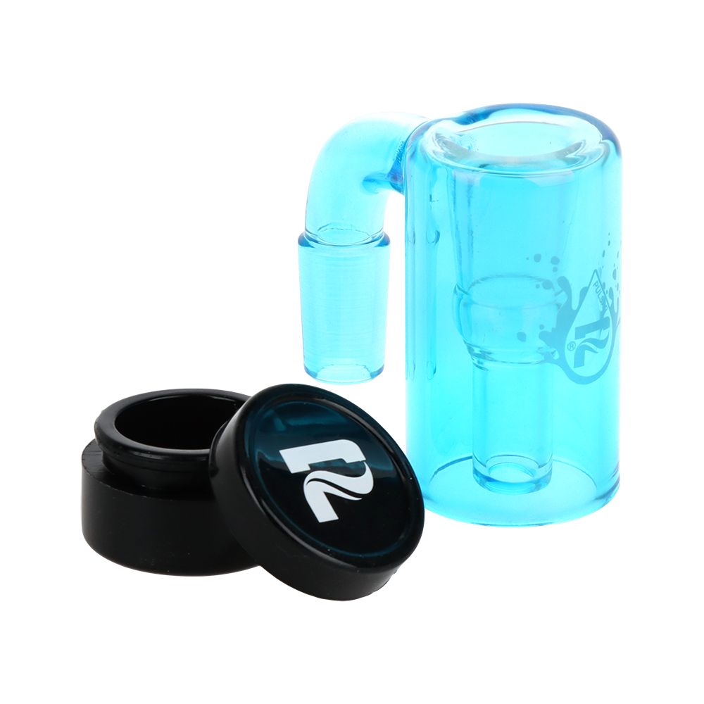 Pulsar Neon Brights Glass Oil Reclaimer | 2.75" | 14mm | Assorted Colors | 4ct Bundle - Discreet Smoker