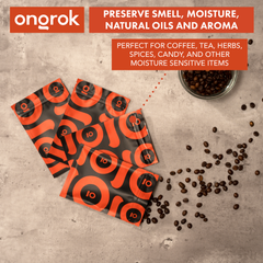 Ongrok Color-Coded Mylar Bags - Discreet Smoker