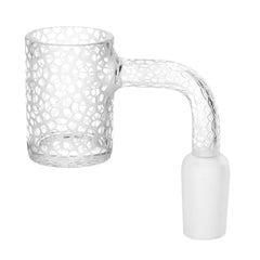 Pulsar Cellular Mosaic Etched Quartz Banger - Discreet Smoker