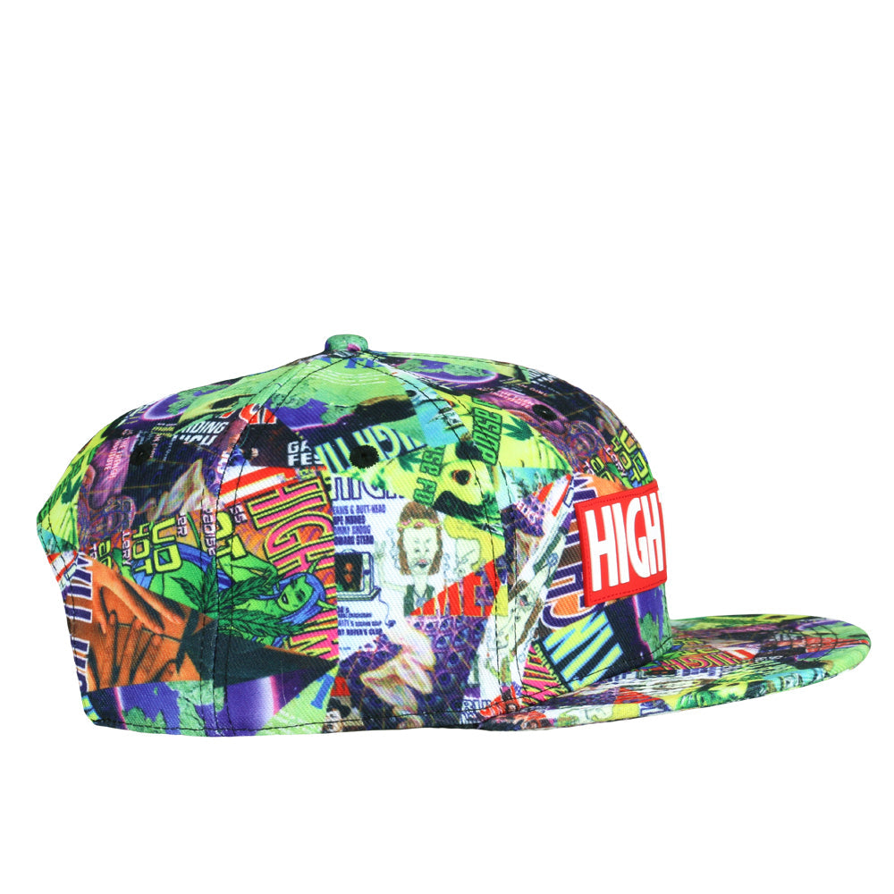 Grassroots High Times Covers Snapback Hat - Discreet Smoker