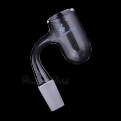 HONEY BEVEL DEEP BOWL QUARTZ BANGER - 90° DEGREE | BL - Discreet Smoker