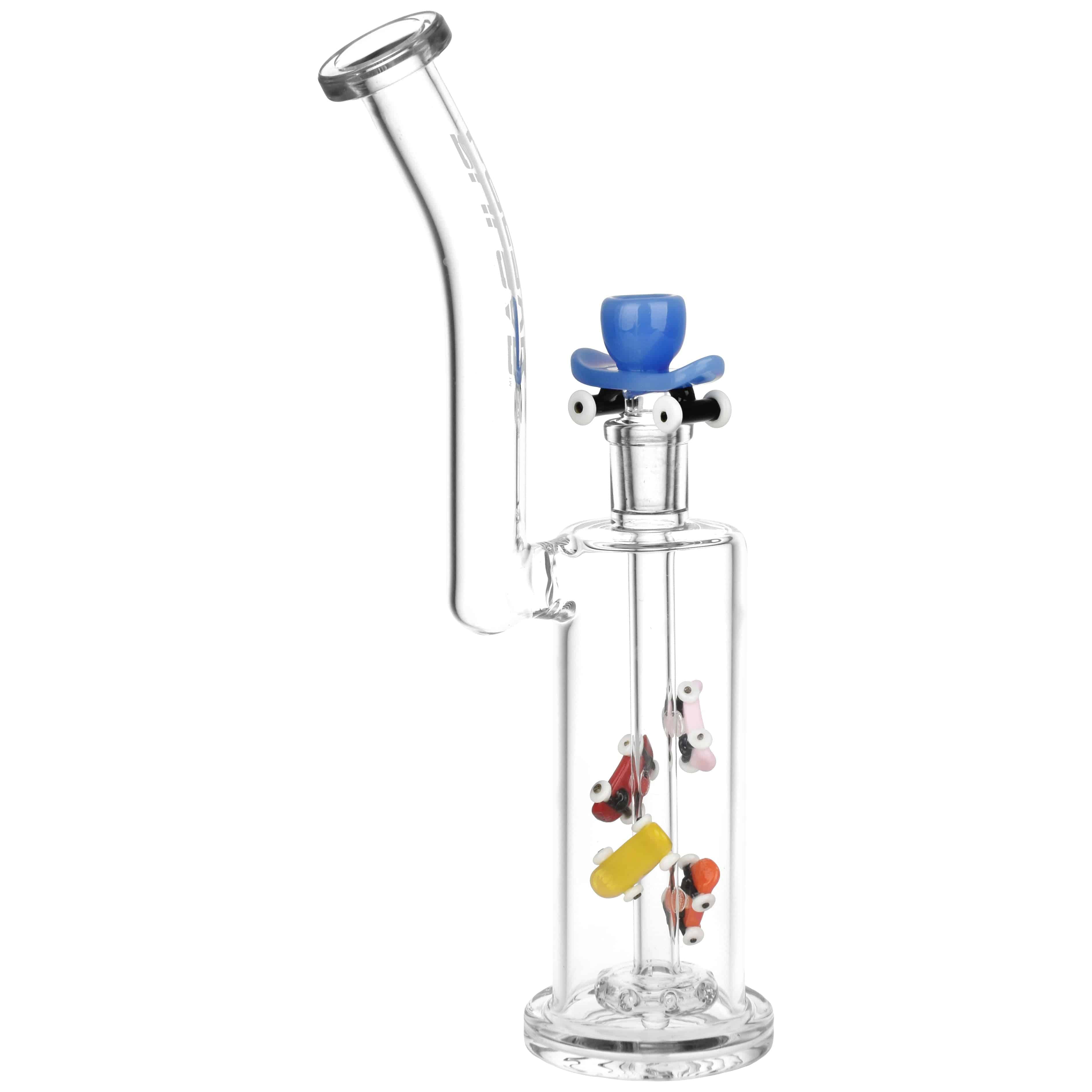 Pulsar To Skate Is To Live Water Pipe - 10.5" / 14mm F - Discreet Smoker