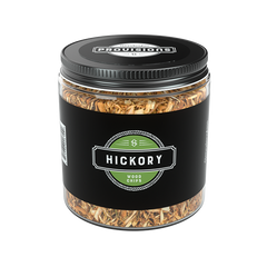 Stündenglass  Gravity infuser Provisions Woodchips - Hickory (4oz) - Discreet Smoker