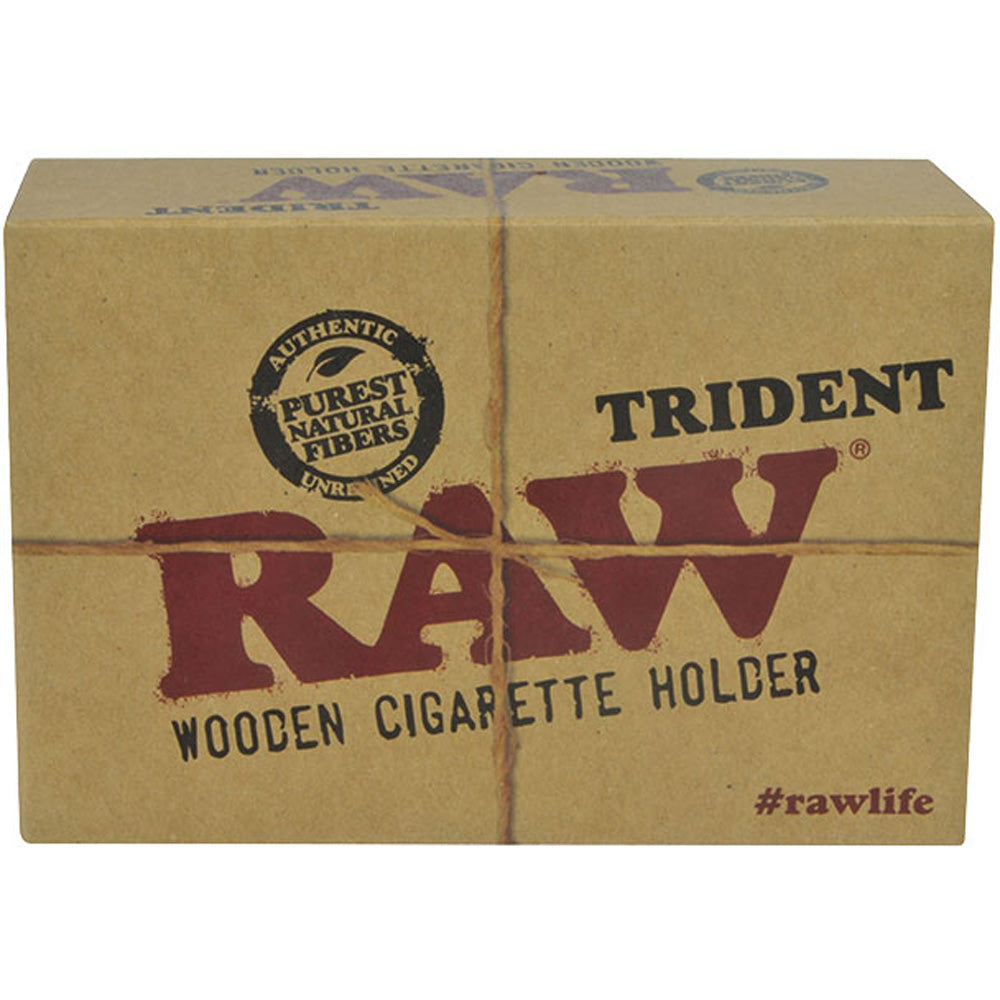 Raw Trident Triple Barrel Cig Holder - Discreet Smoker