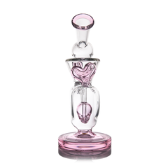 MJ Arsenal Melting Hearts Mini Dab Rig Valentine's Day - Discreet Smoker