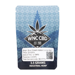 WNC CBD High THCA Indoor Living Soil Flower | 3.5g - Discreet Smoker
