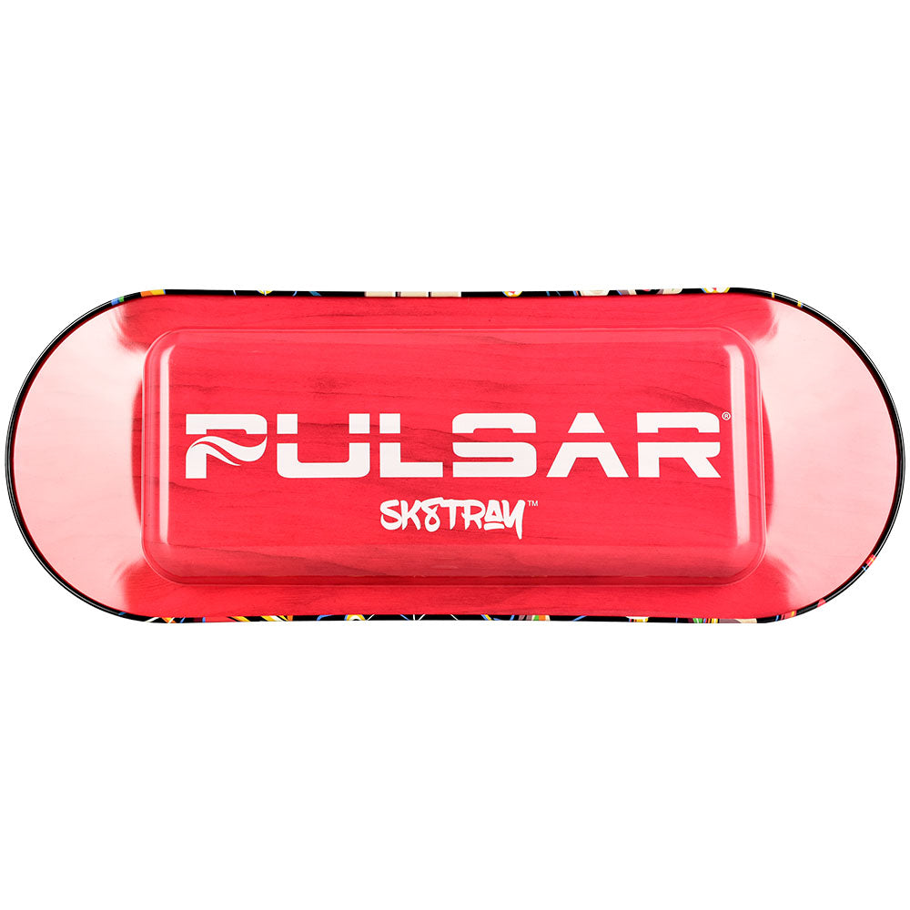 Pulsar SK8Tray Rolling Tray - 7.25"x19.75" / Dragon Coffee Break - Discreet Smoker