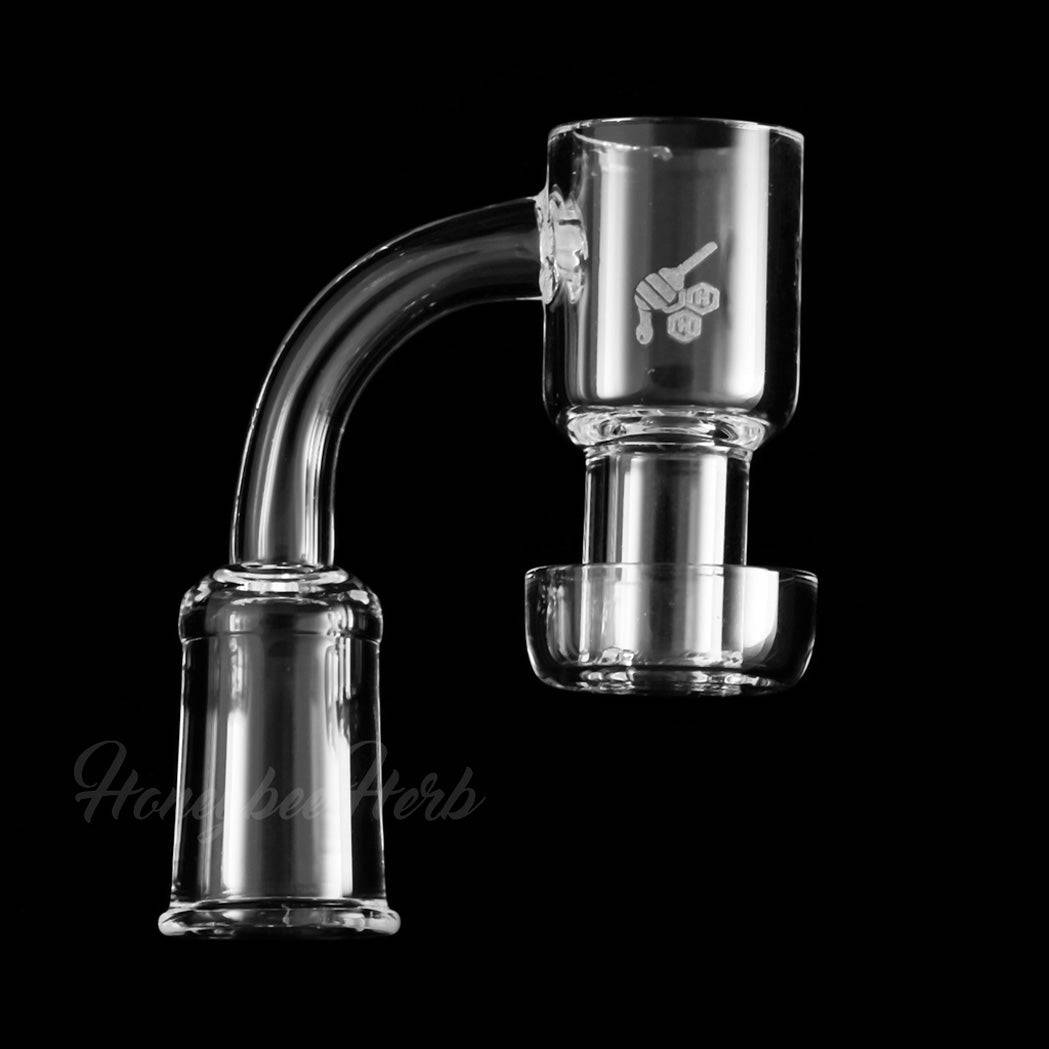 HONEYSUCKLE QUARTZ BANGER - 90° DEGREE | YL - Discreet Smoker