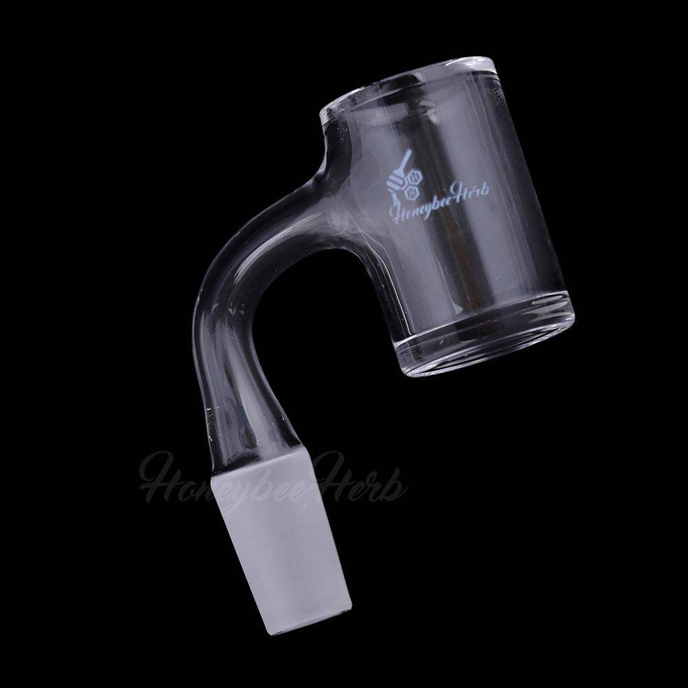 ORIGINAL BEVEL QUARTZ BANGER - 90° DEGREE | BL - Discreet Smoker