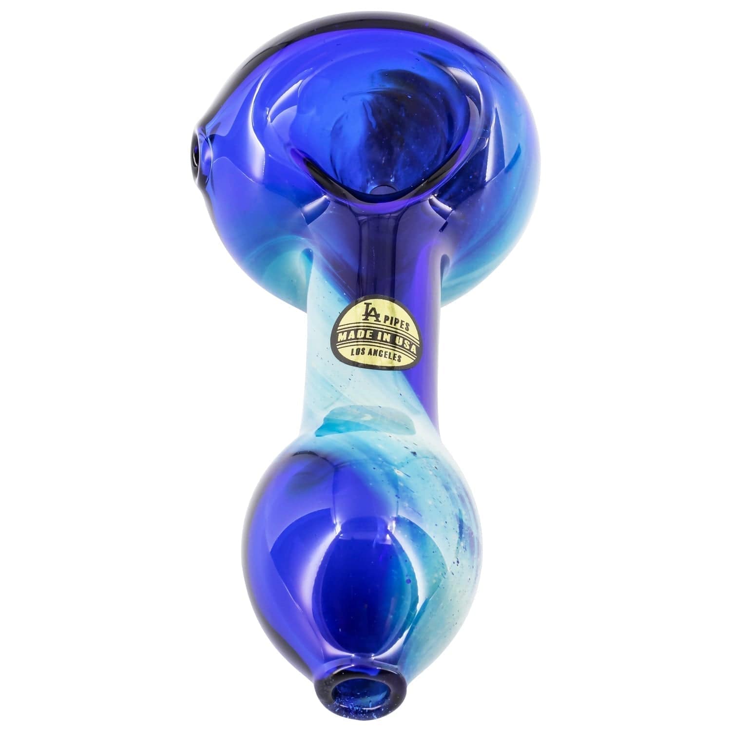 LA Pipes Fumed Galaxy Spoon - Discreet Smoker