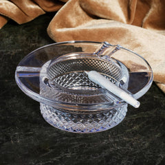 Jane West Twenties Collection Ashtray | Clear - Discreet Smoker
