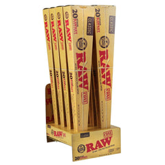 Raw Classic 20 Stage Rawket Launcher Pre-rolled Cones - Discreet Smoker
