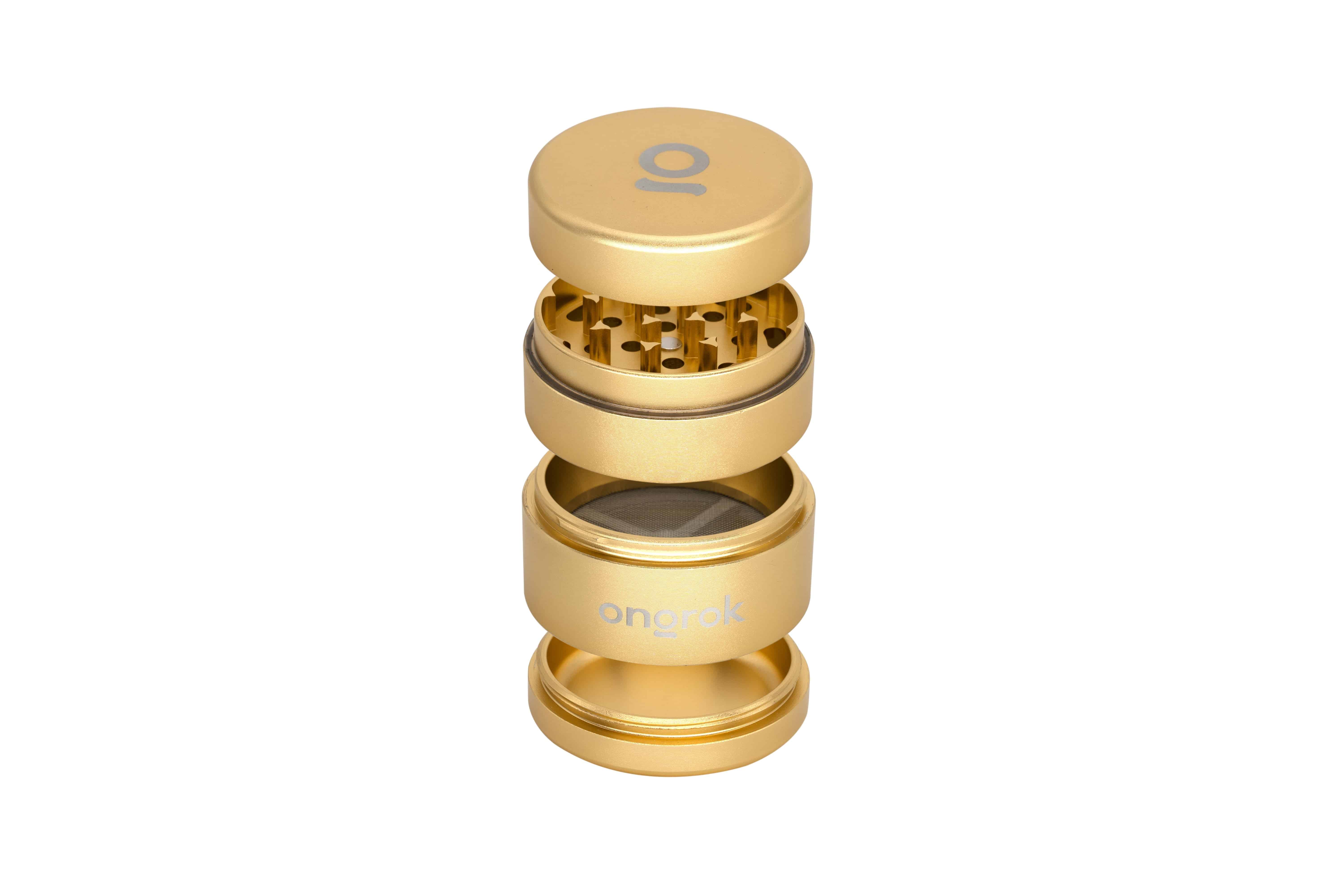 Ongrok Mini 4 Piece EZ Grinder (2.2 inch) - Discreet Smoker