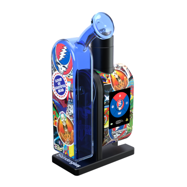 Grateful Dead Modul + Dok Deluxe Travel Set - Legacy Patchwork - Discreet Smoker