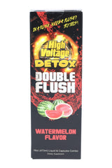 High Voltage Double Flush Detox – 16 oz Drink + Capsules – Choose Flavor