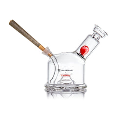 MJ Arsenal x Tyson 2.0 Punch-Out Bubbler - Discreet Smoker