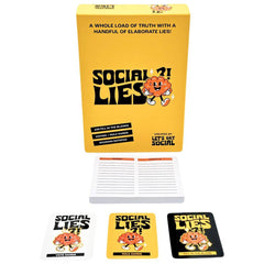 Social Lies Card Game - Discreet Smoker