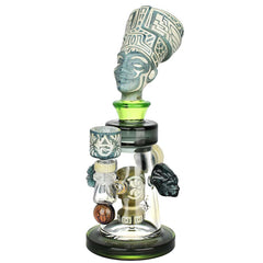 Pulsar Hieroglyphs Ramses Water Pipe - 10"/14mm F/Colors Vary - Discreet Smoker