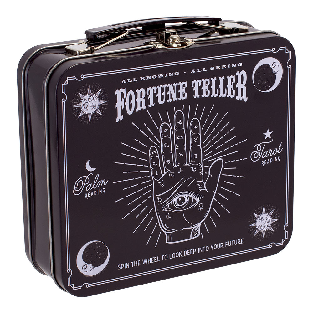 Fujima Handled Tin Stash Box | 6.5" - Discreet Smoker