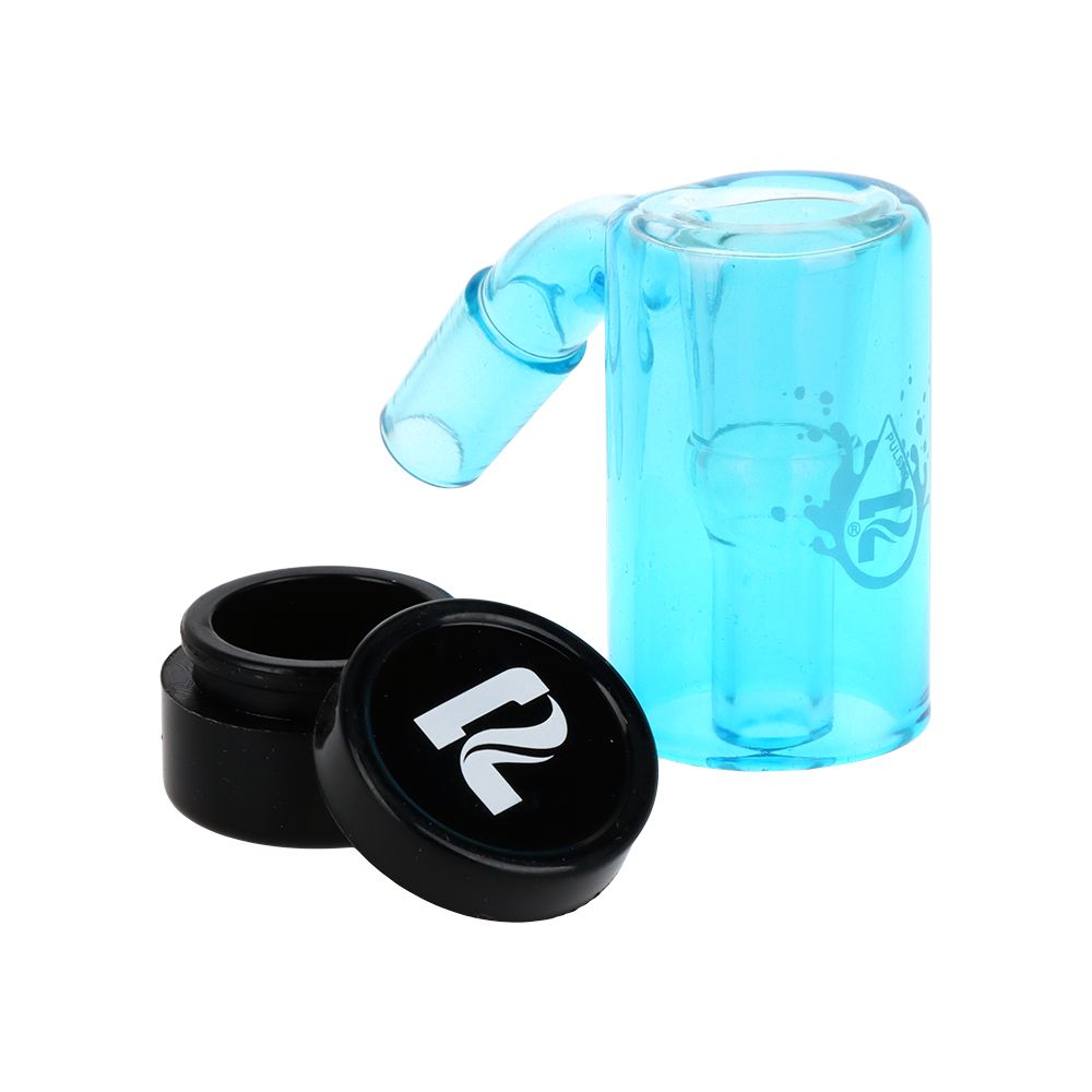 Pulsar Neon Brights Glass Oil Reclaimer | 2.75" | 14mm | Assorted Colors | 4ct Bundle - Discreet Smoker