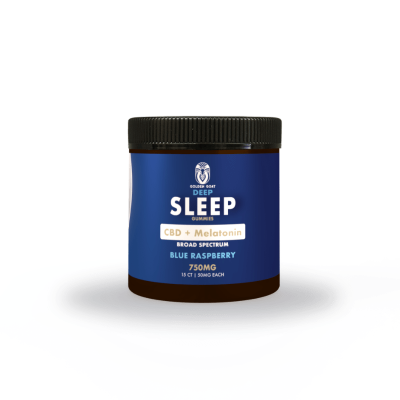 Deep Sleep CBD & Melatonin Infused Gummies - 750MG - Discreet Smoker