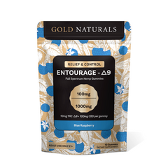 Gold Naturals Entourage Δ9 Gummy - Discreet Smoker