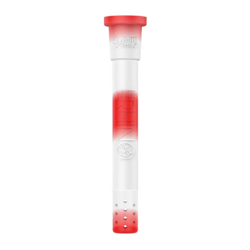 White Rhino Adjustable Silicone Downstem - Discreet Smoker