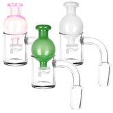 Pulsar Quartz Banger & Ball Carb Cap Set - Discreet Smoker