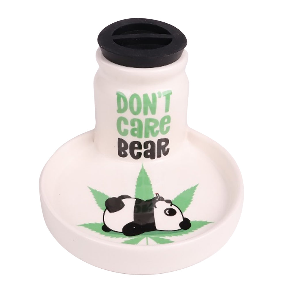 2 in 1 Airtight Stashtray | Don't Care Bear - Discreet Smoker