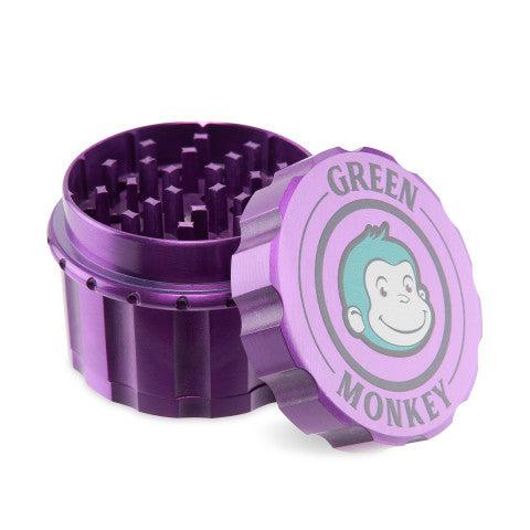 Green Monkey Grinder - Javan 4pc - 63mm - Discreet Smoker