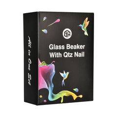Clear Glass Mini Beaker Dab Rig