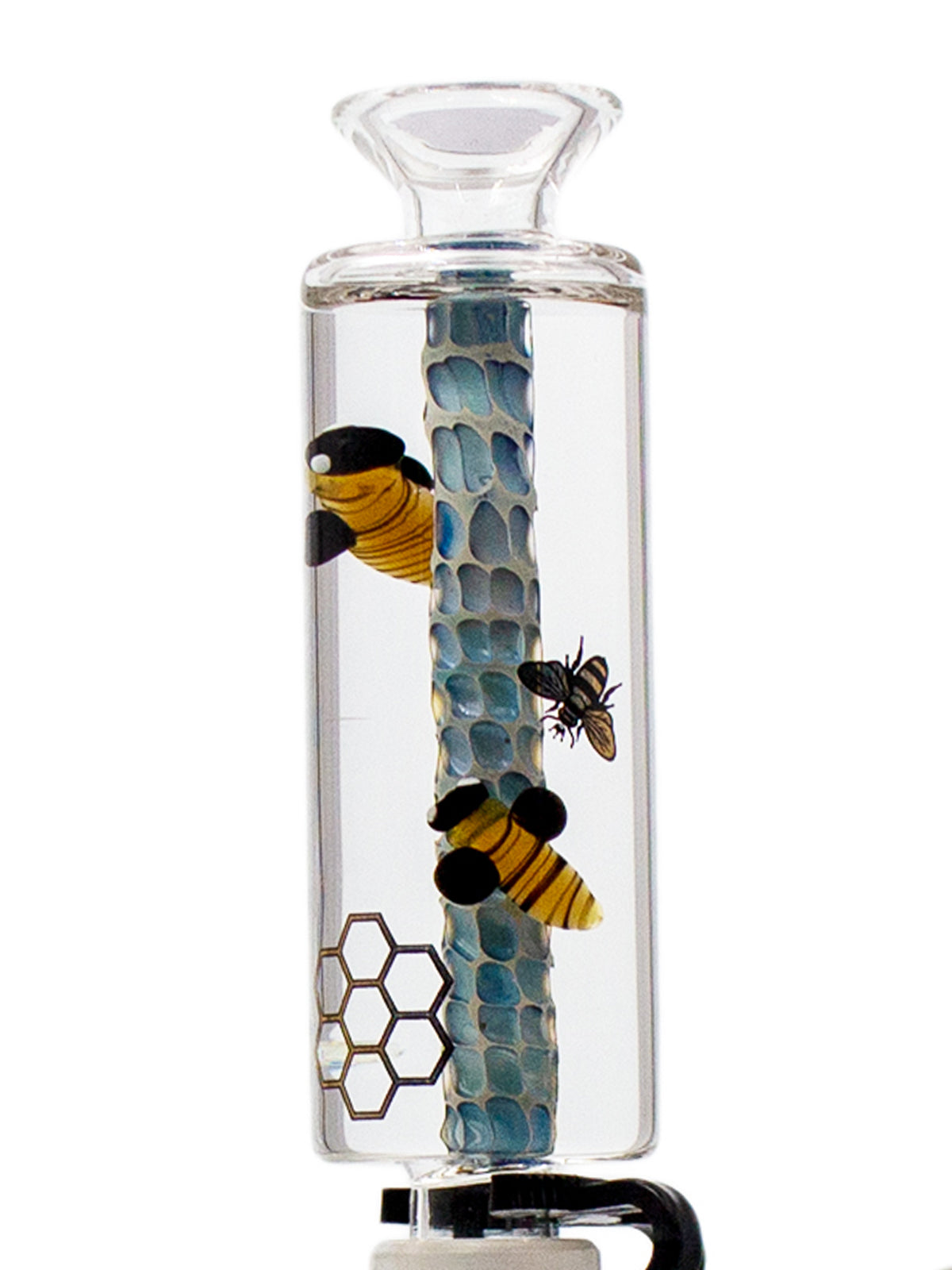 Krave Honey Bee Freezable Bong - Discreet Smoker