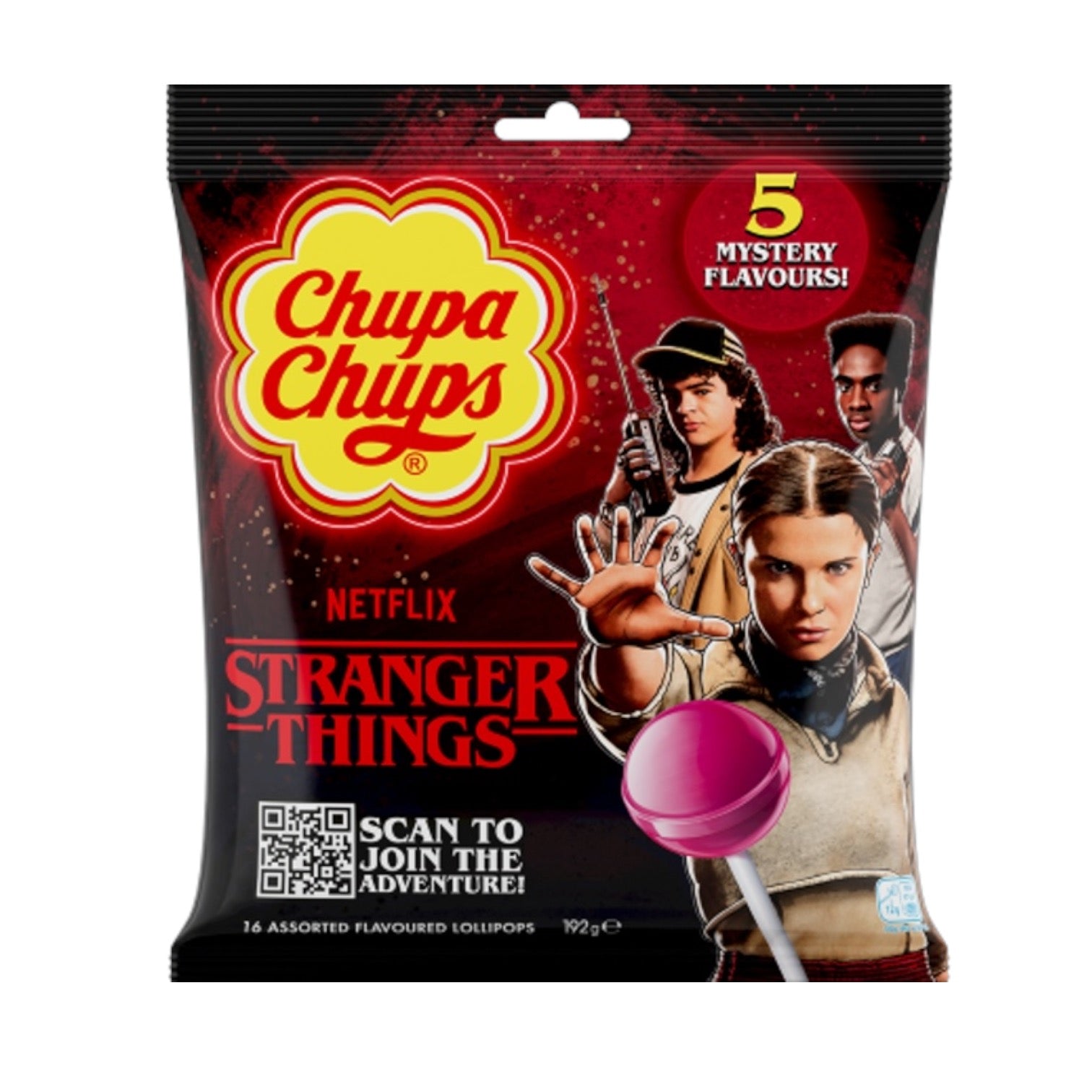 Chupa Chups Stranger Things Red 120g (SPAIN) - Discreet Smoker