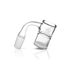 HONEY & MILK BEVEL SPLASH BUCKET QUARTZ BANGER - 90° DEGREE | YL - Discreet Smoker