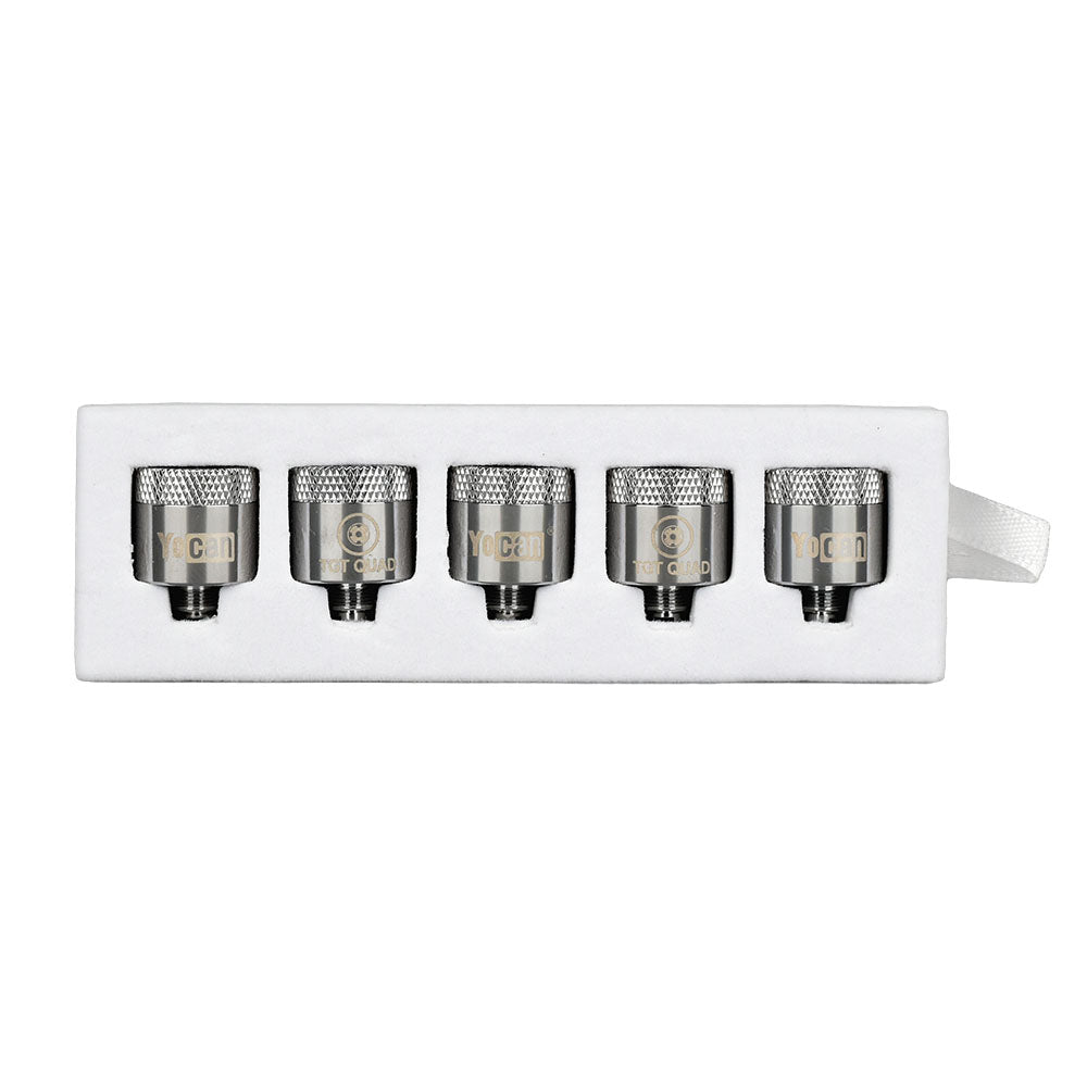 Yocan Pillar Replacement TGT Quad Coil - 5PC BOX - Discreet Smoker
