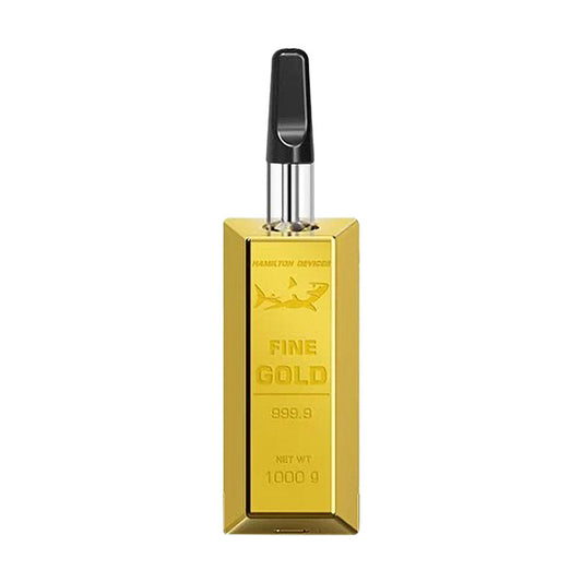 Hamilton Devices Gold Bar Auto-Draw 510 Vape Battery - 480mAh - Discreet Smoker