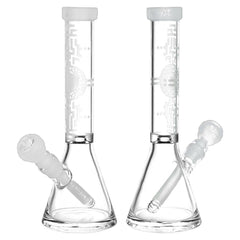 Milkyway Bio-Encryption Beaker Glass Water Pipe - 11.5" / 14mm F - Discreet Smoker
