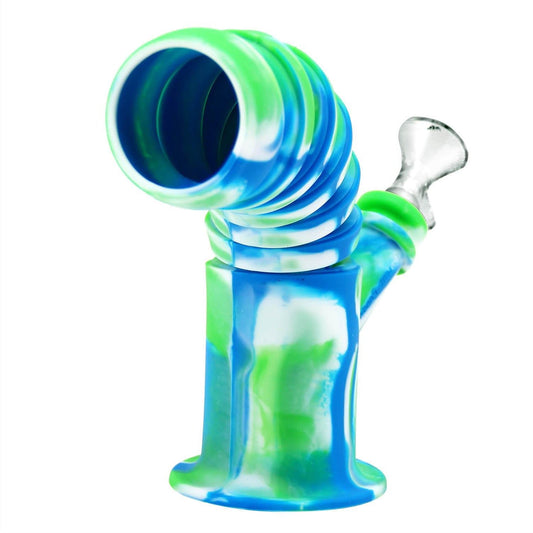 Collapsible Silicone Bong - Discreet Smoker