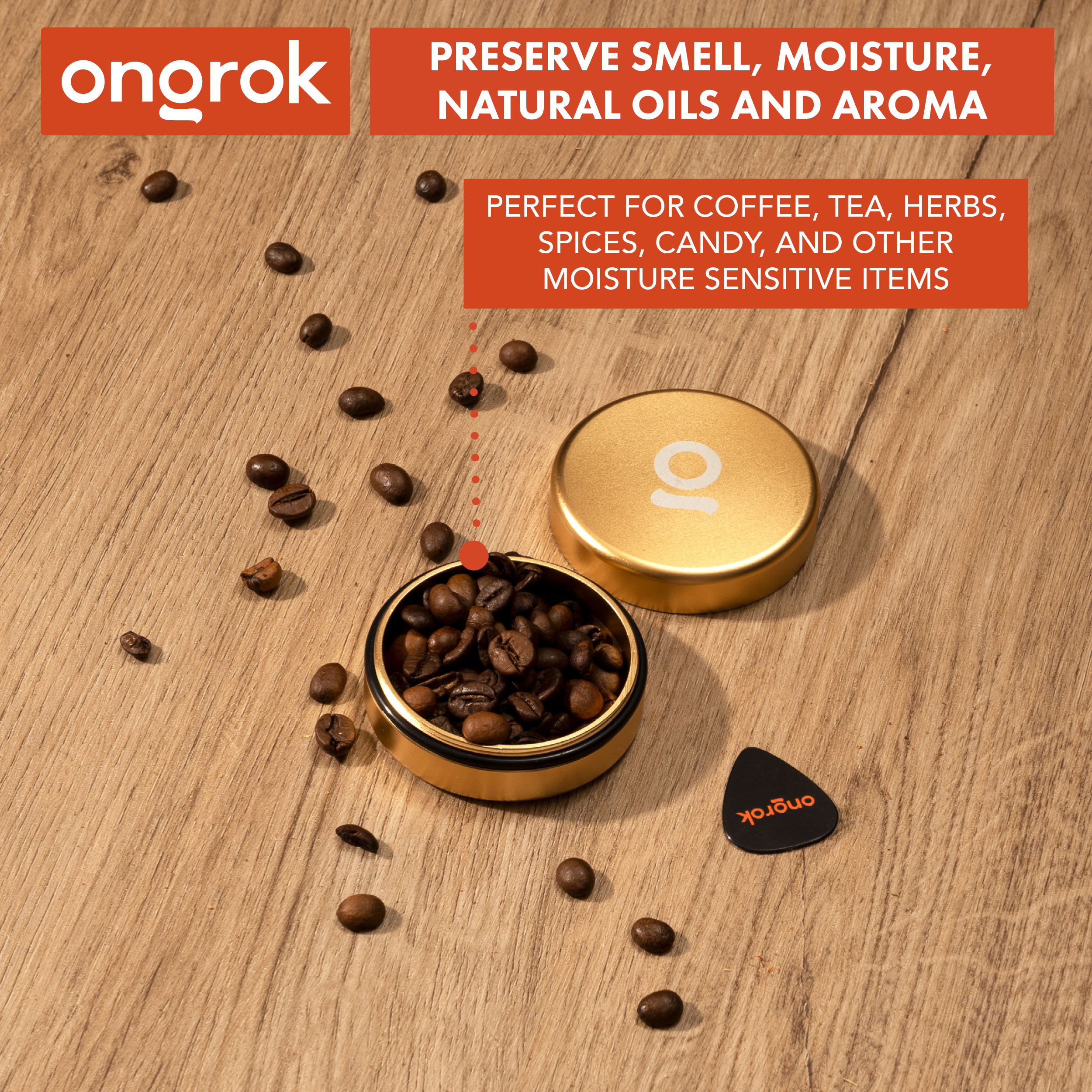Ongrok Aluminum Storage Puck - Discreet Smoker