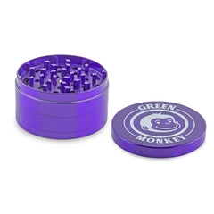 Green Monkey Grinder - Capuchin 4pc - 75mm - Discreet Smoker