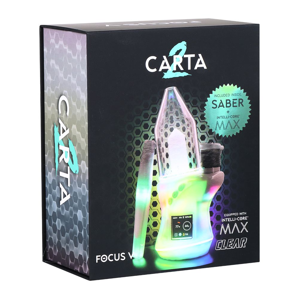 Focus V CARTA 2 eRig MAX Oil Atomizer & Saber Hot Knife Bundle | 2000mAh - Discreet Smoker