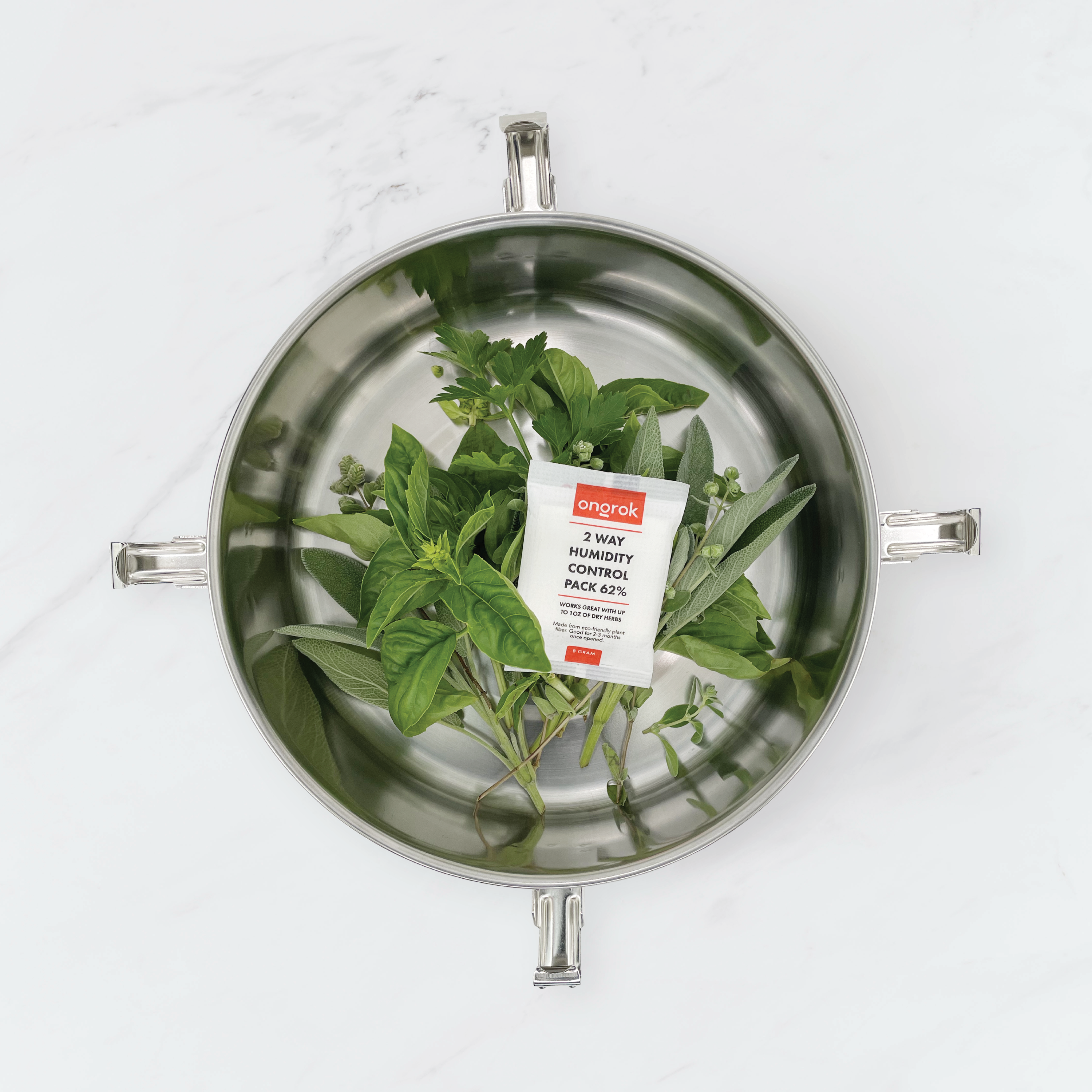 Ongrok 2-Way 62% Humidity Packs | 3 sizes (Small, Medium, Large) - Discreet Smoker