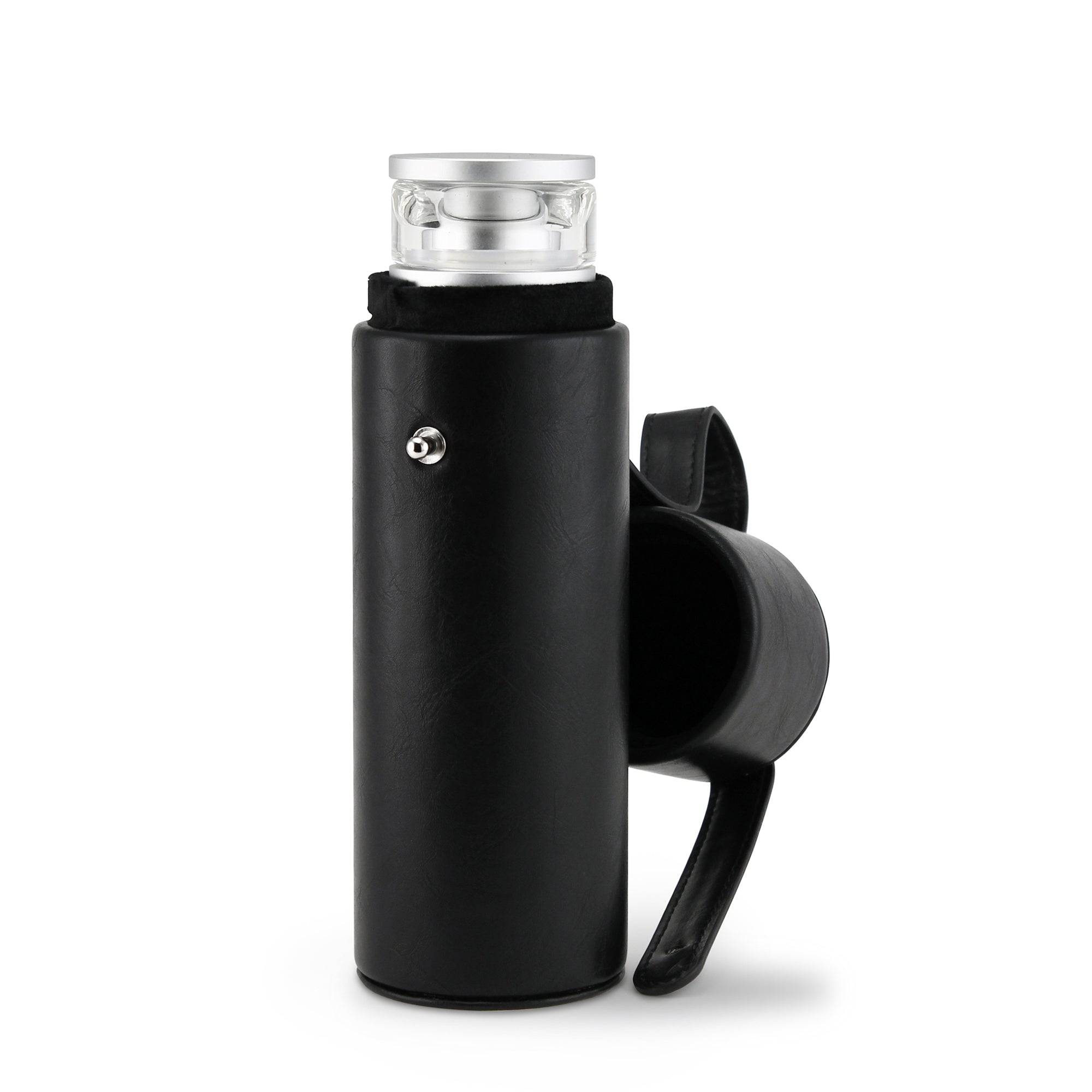 Hydrology9 & NX Leather Carrying Case - Black - Discreet Smoker